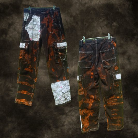 Cowboy Camo Pants (black denim)